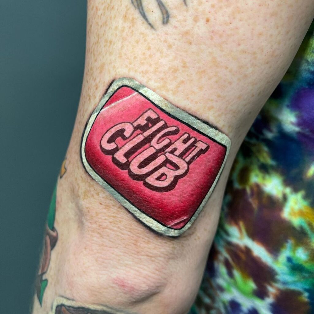 Sticker Tattoo Style