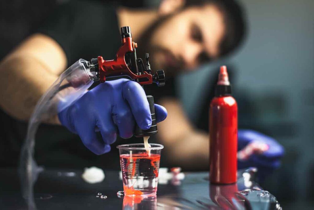 Sticker Tattoo Style